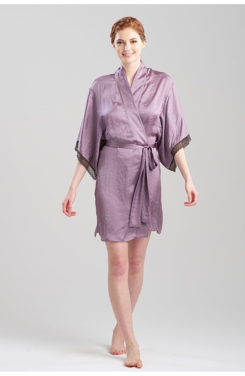Natori Ashley Icon Wrap with Lace, Main, color,