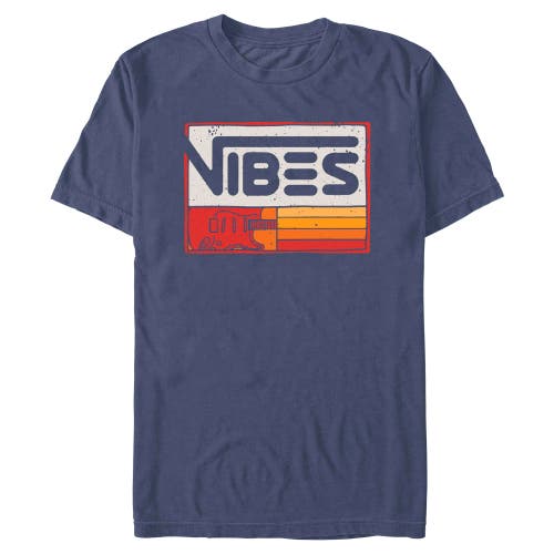 Shop Lost Gods Vibes Retro Logo  Graphic T-shirt In Sand Stone