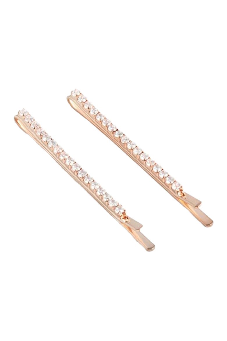 Sparkle Hair Pin, Main, color, Rose Gold