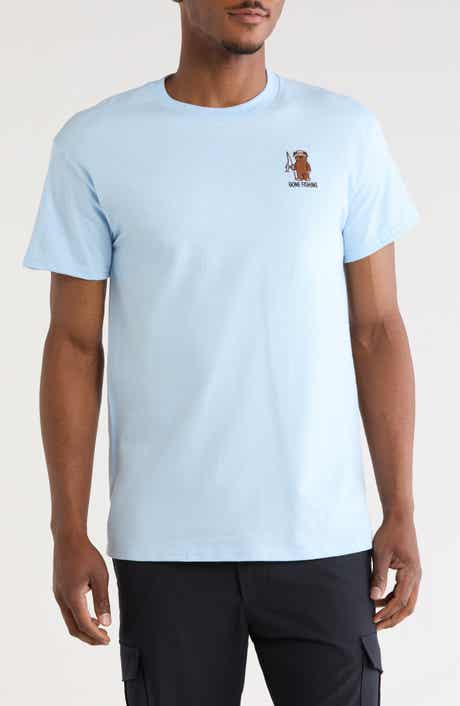 Gone Fishing Embroidered Tee