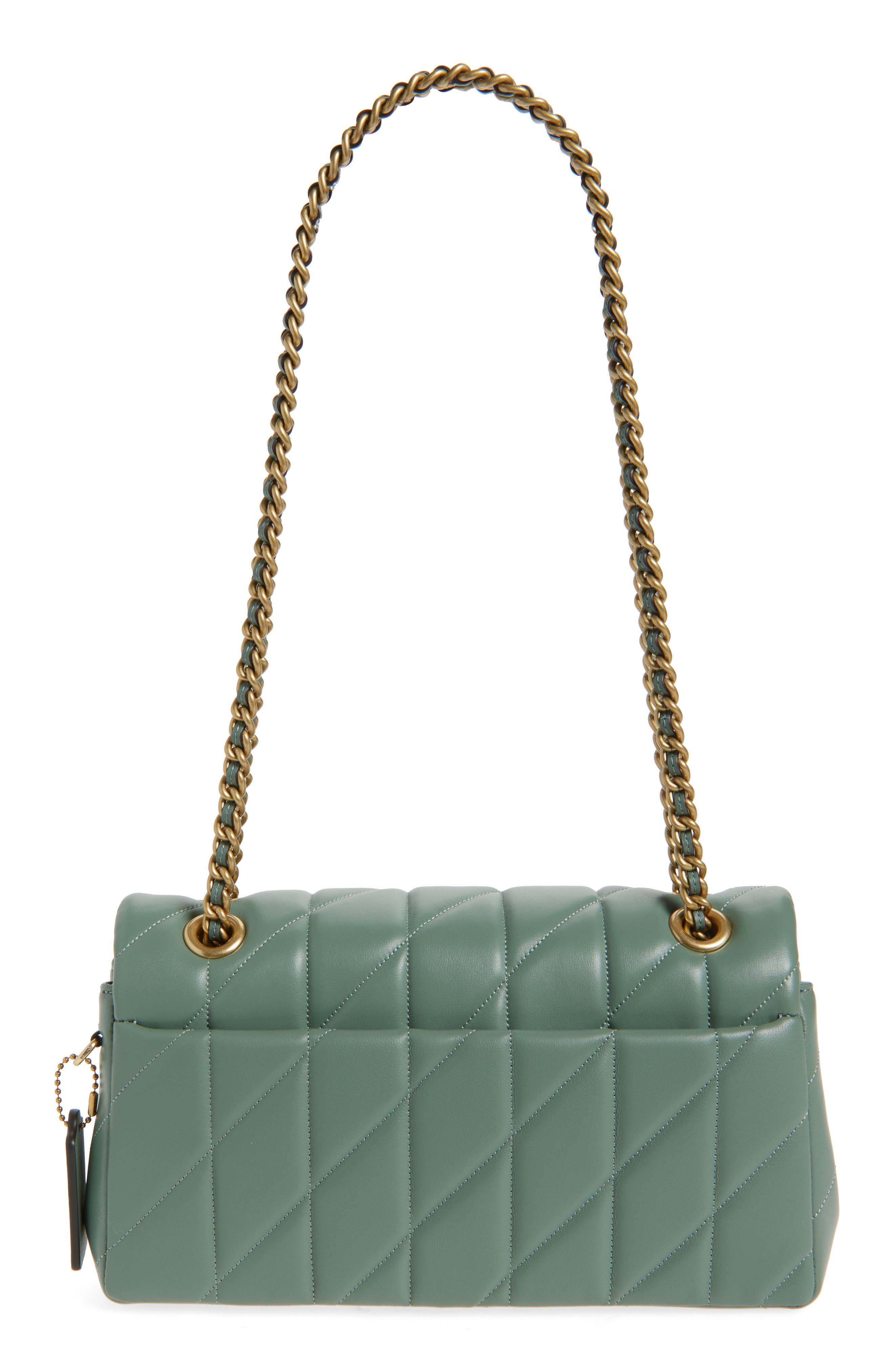 Женские сумки COACH Tabby 26 Quilted Leather Convertible Crossbody Bag — фото 4