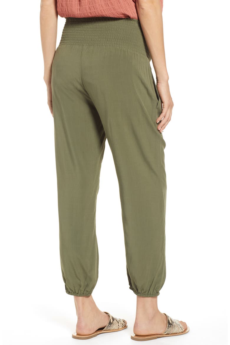 Weekend Pants, Alternate, color, MOSS