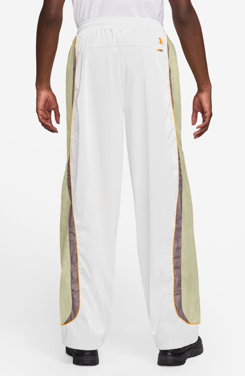 Nike Project F.r.o.g. Pants In White/olive Aura/taupe Grey
