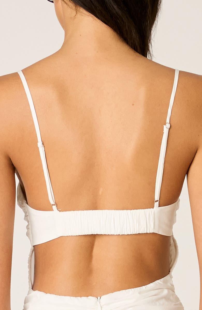 Nia Sawtelle Sleeveless Cotton Midi Dress, Alternate, color, White