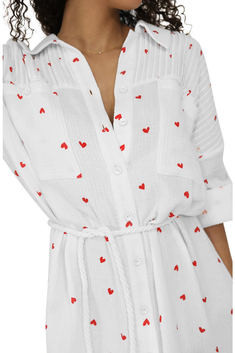 Seven Wonders Shirtdress, Alternate, color, CUPID