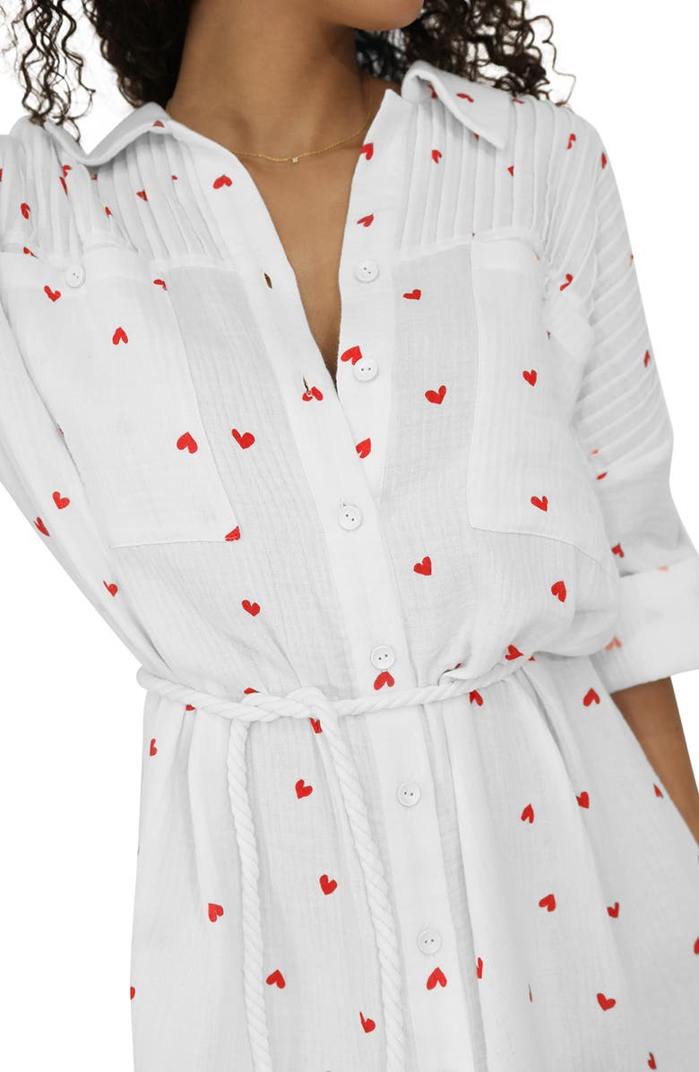 Belle & Bloom Seven Wonders Shirtdress, Alternate, color, Cupid
