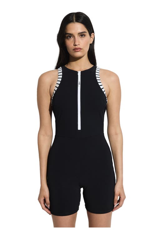 Coco High Neck Swim Romper