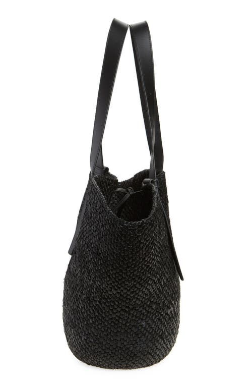 Lie Studio Lié Studio The Large Bianca Woven Raffia Tote
