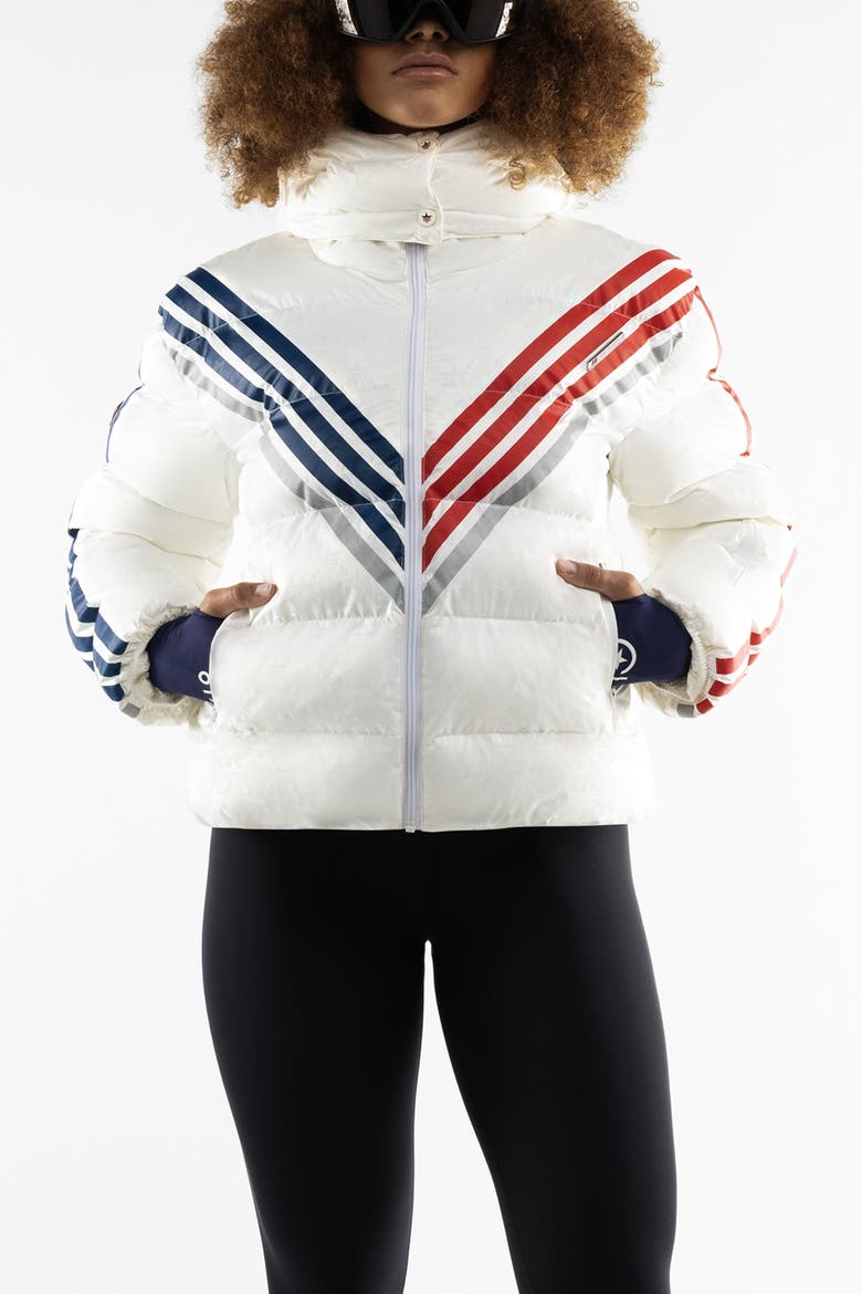 Monogram Mountains Jacket, Main, color, White