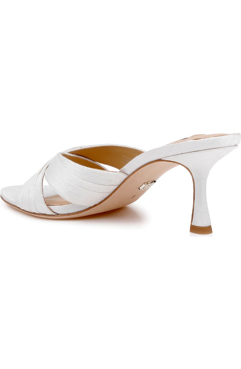 Badgley Mischka Collection Xania Sandal, Alternate, color, Ivory Silk