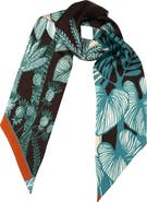 Elizabetta Tropical - Skinny Silk Scarf