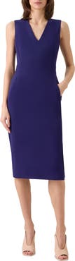 Akris Stretch Wool Sheath Dress