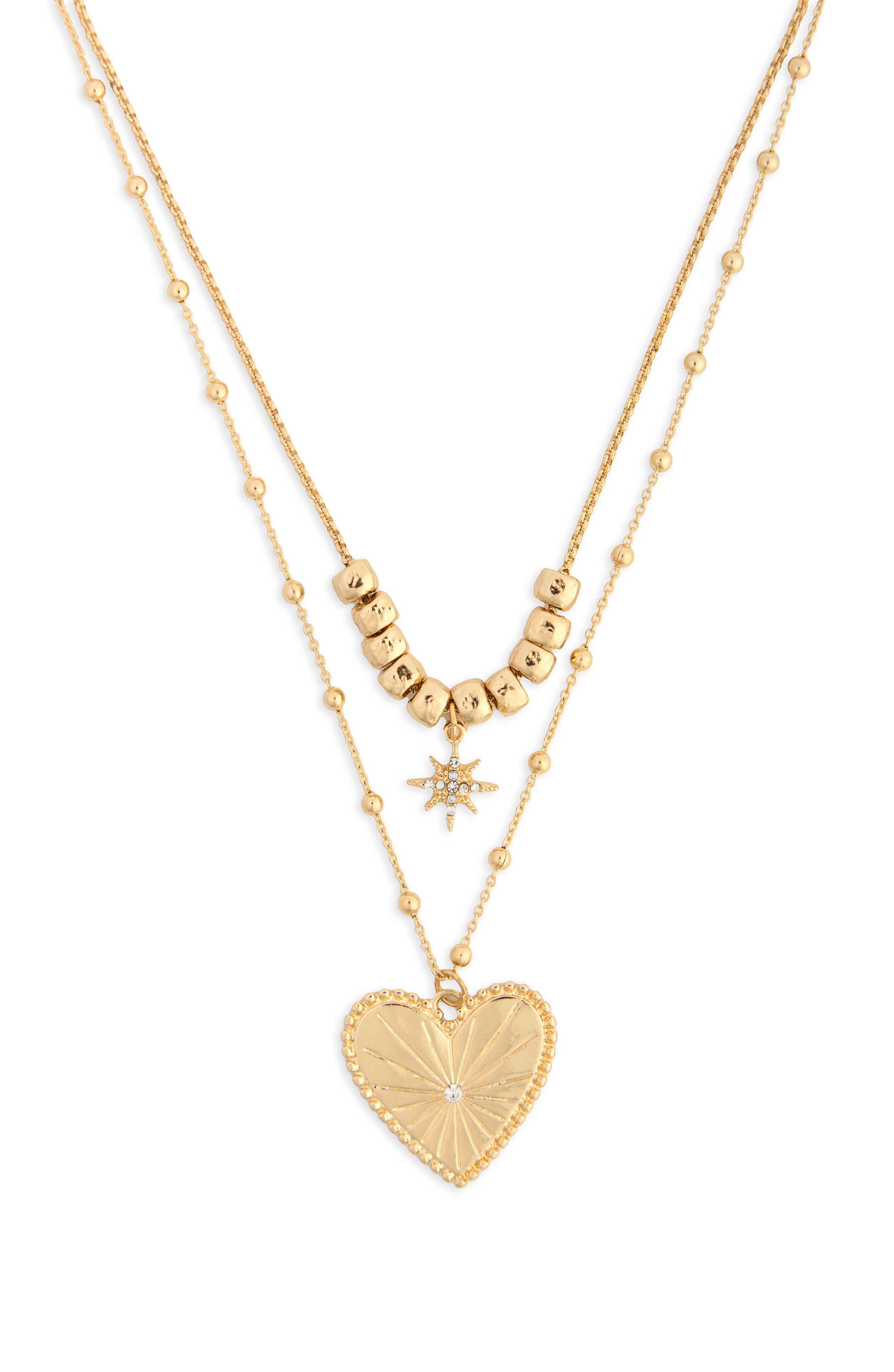 SAACHI Charm Layered Necklace