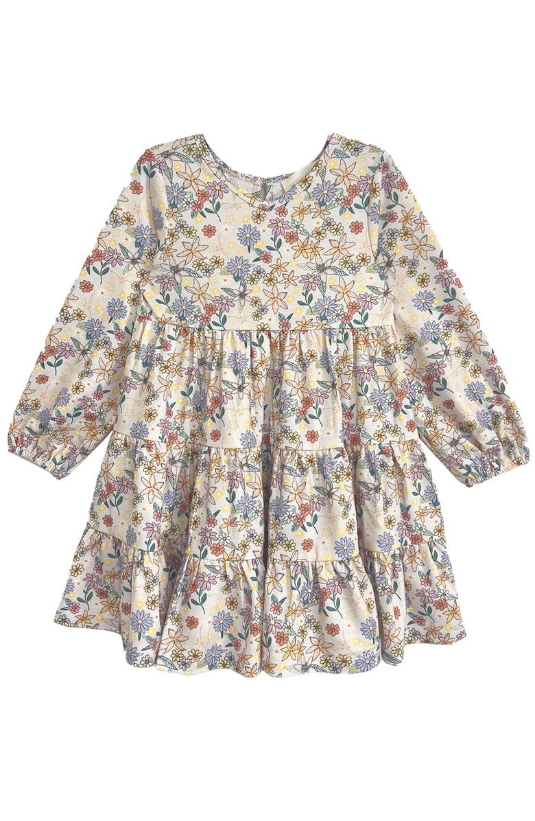 Mabel + Honey Flower Field Dress, Main, color, Pink