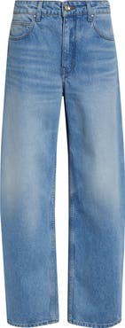 OSSOU Rider Low Rise Barrel Leg Jeans