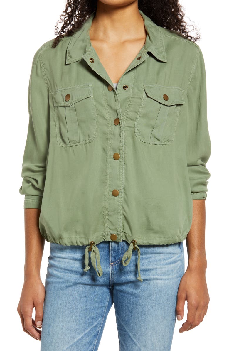 Caslon<sup>®</sup> Lightweight Utility Jacket, Alternate, color, 