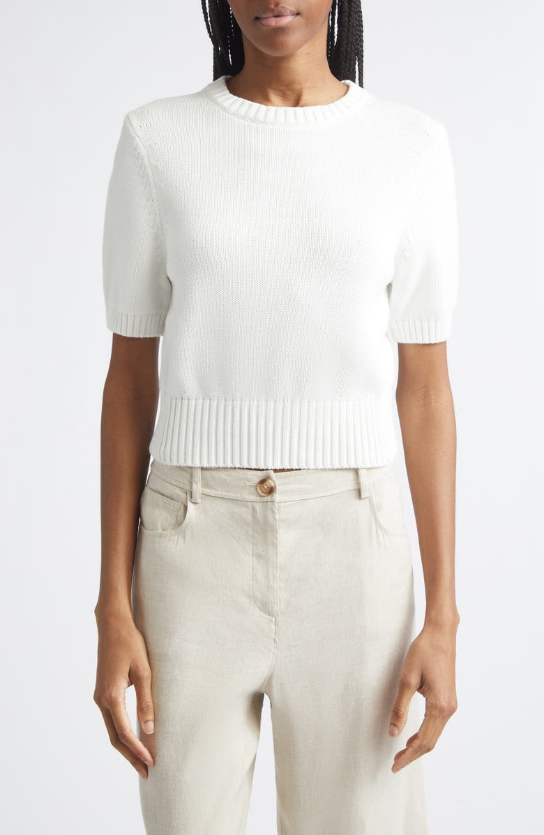 Toccin Elsie Short Sleeve Sweater, Main, color, 