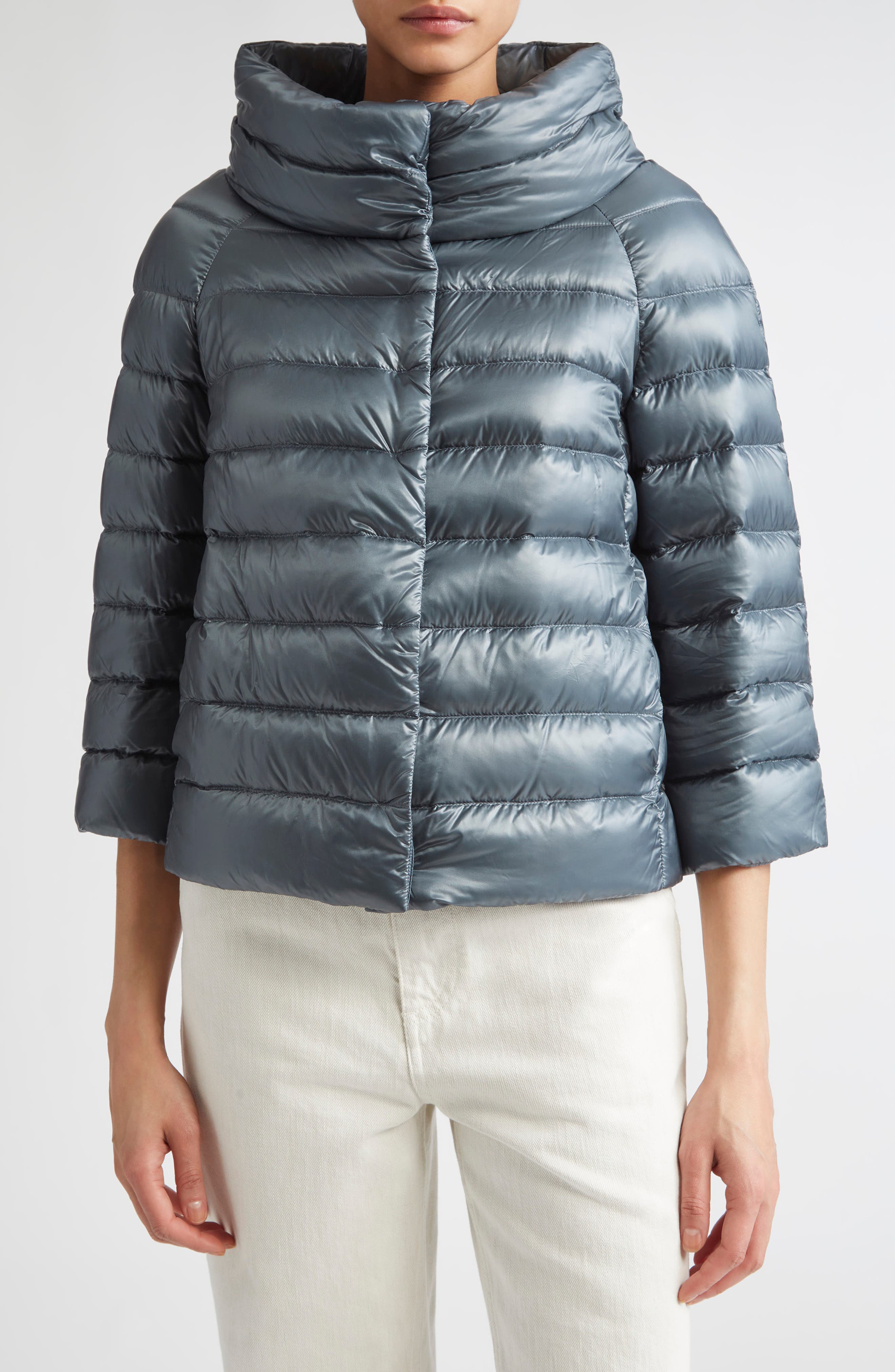 Sofia Iconic Down Crop Puffer Jacket