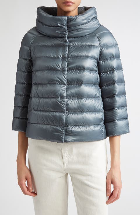 Sofia Iconic Down Crop Puffer Jacket