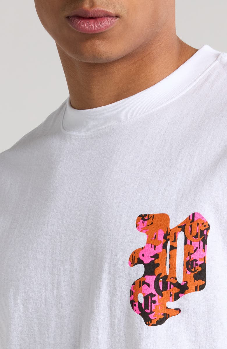 Textured Jersey Graphic T-Shirt