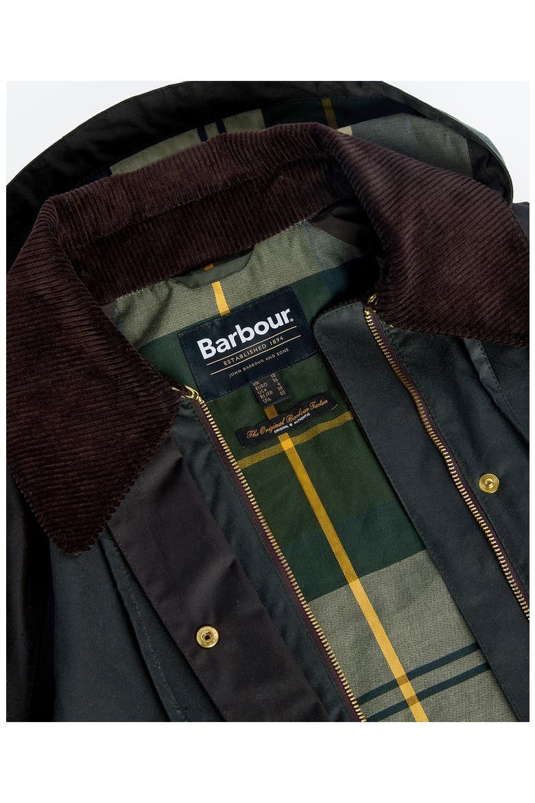 Reighton Waxed Cotton Jacket, Alternate, color, SAGE/RUSTIC/ANCIENT