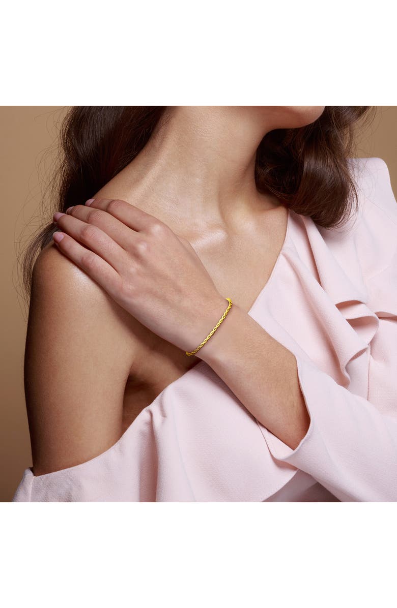 DELMAR Rope Chain Bracelet, Alternate, color,