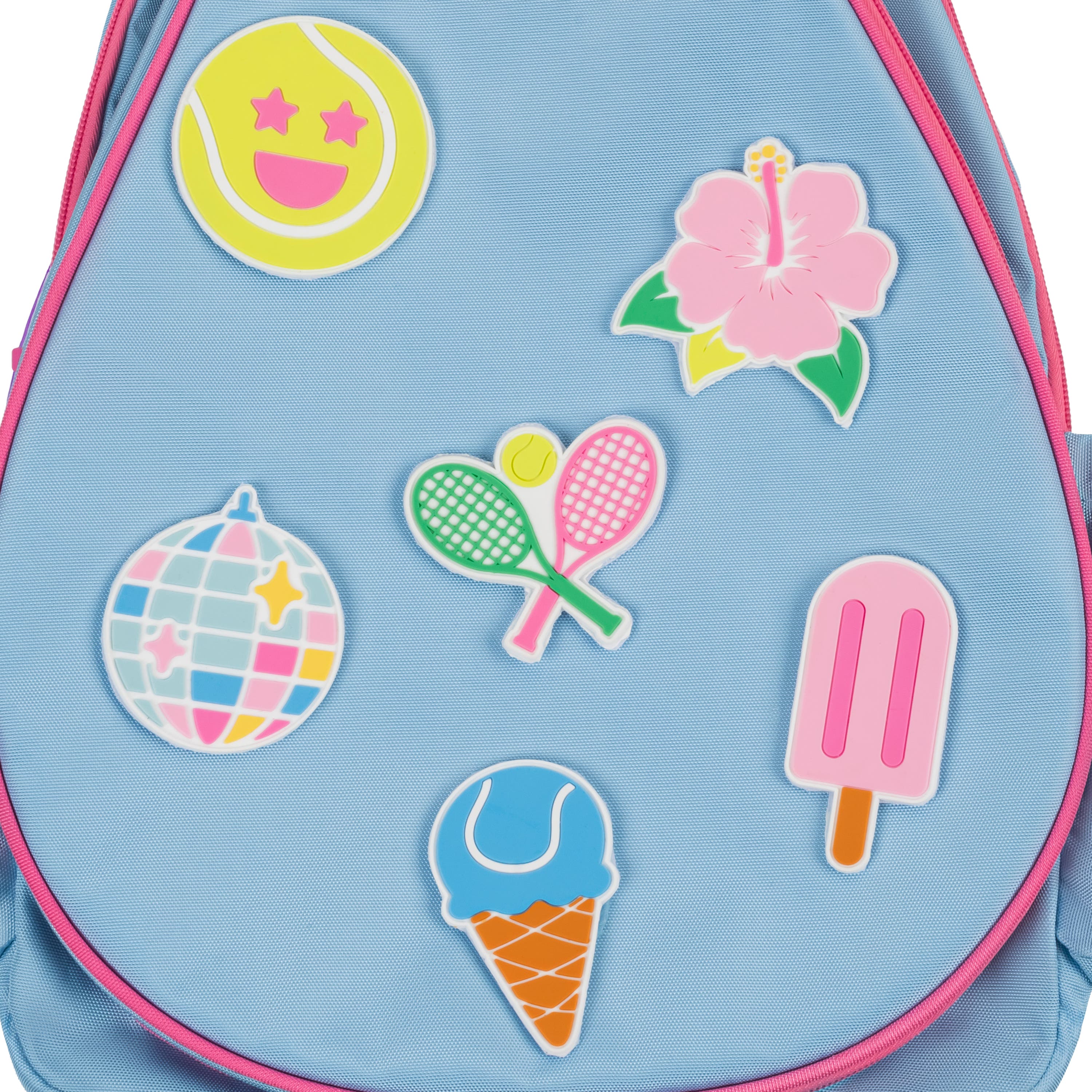 Ame & Lulu Little Patches Tennis backpack, Alternate, color, Disco & Friends