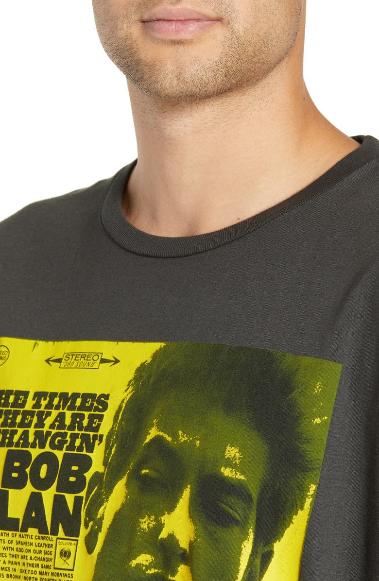 Barking Irons Dylan Album Cover Graphic T-Shirt, Alternate, color,