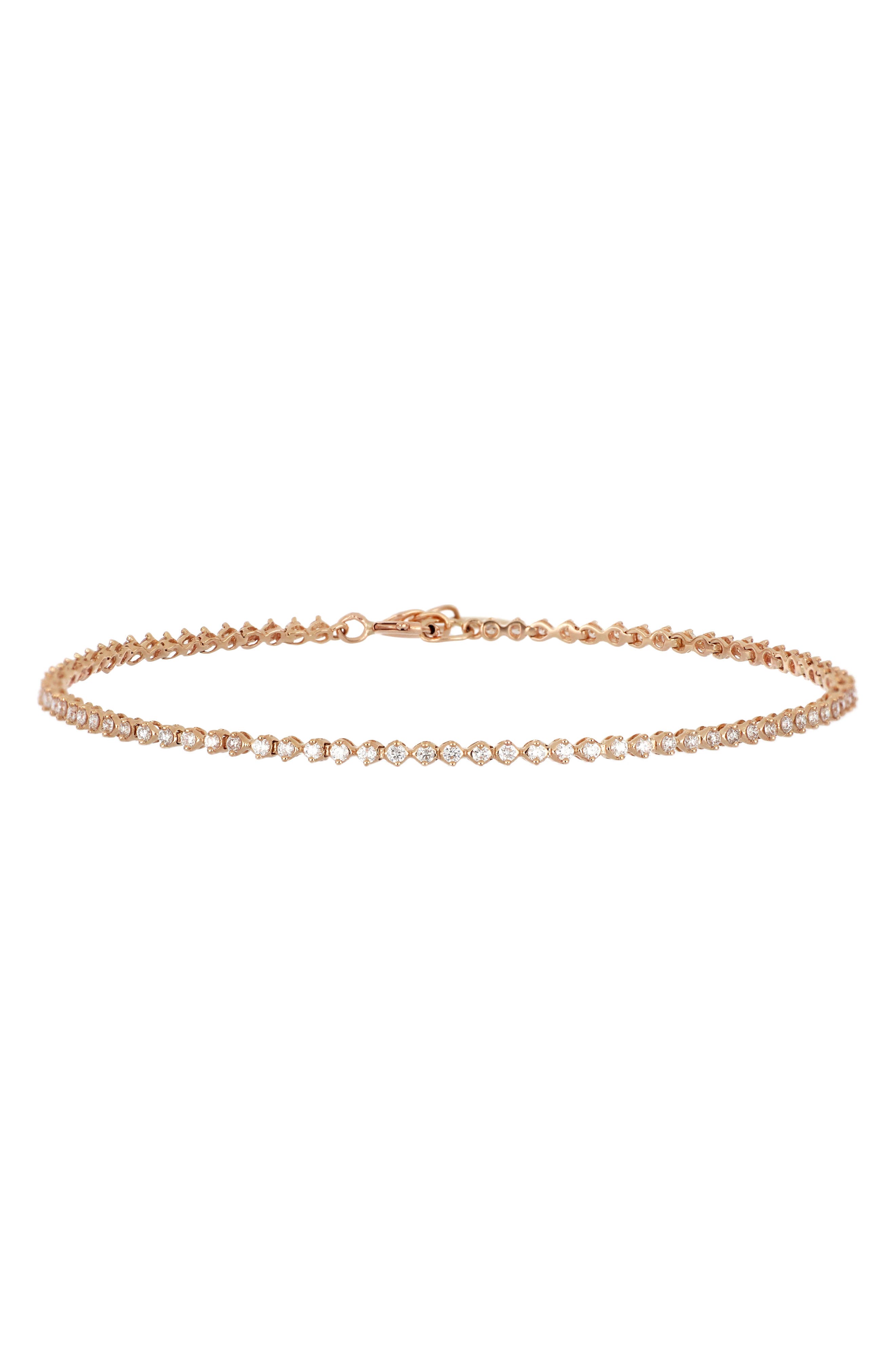 Audrey Diamond Tennis Bracelet