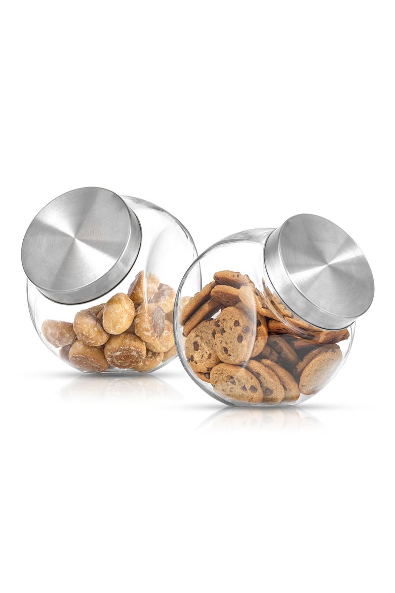 Cookie Jars - Set of 2, Main, color, CLEAR