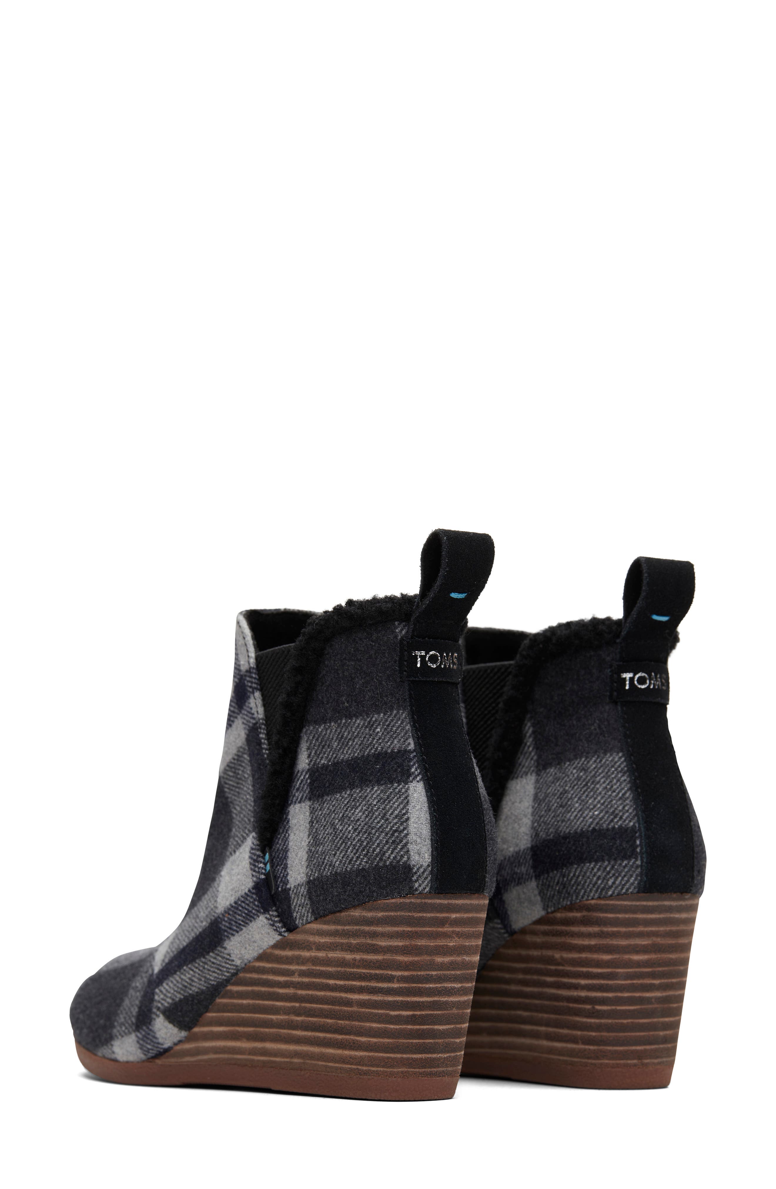 TOMS Kelsey Wedge Bootie, Alternate, color, 