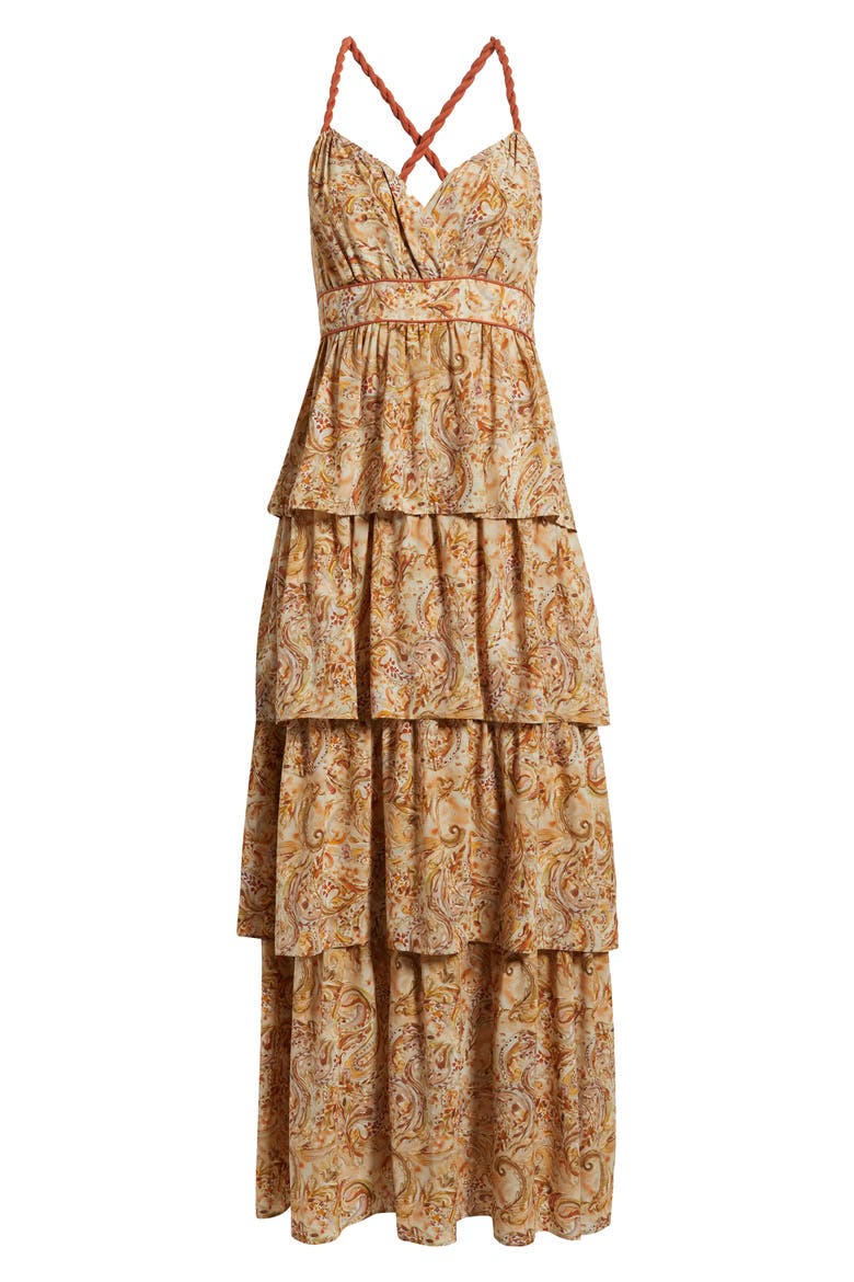 meadow formal open back ruffle dress Windsor Open Back Ruffle Dress Meadow Formal Open Back Ruffled Dress Windsor