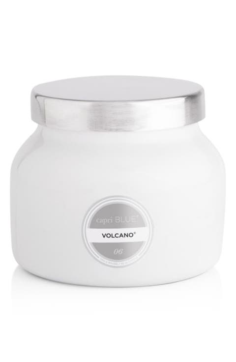 Volcano White Petite Jar Candle