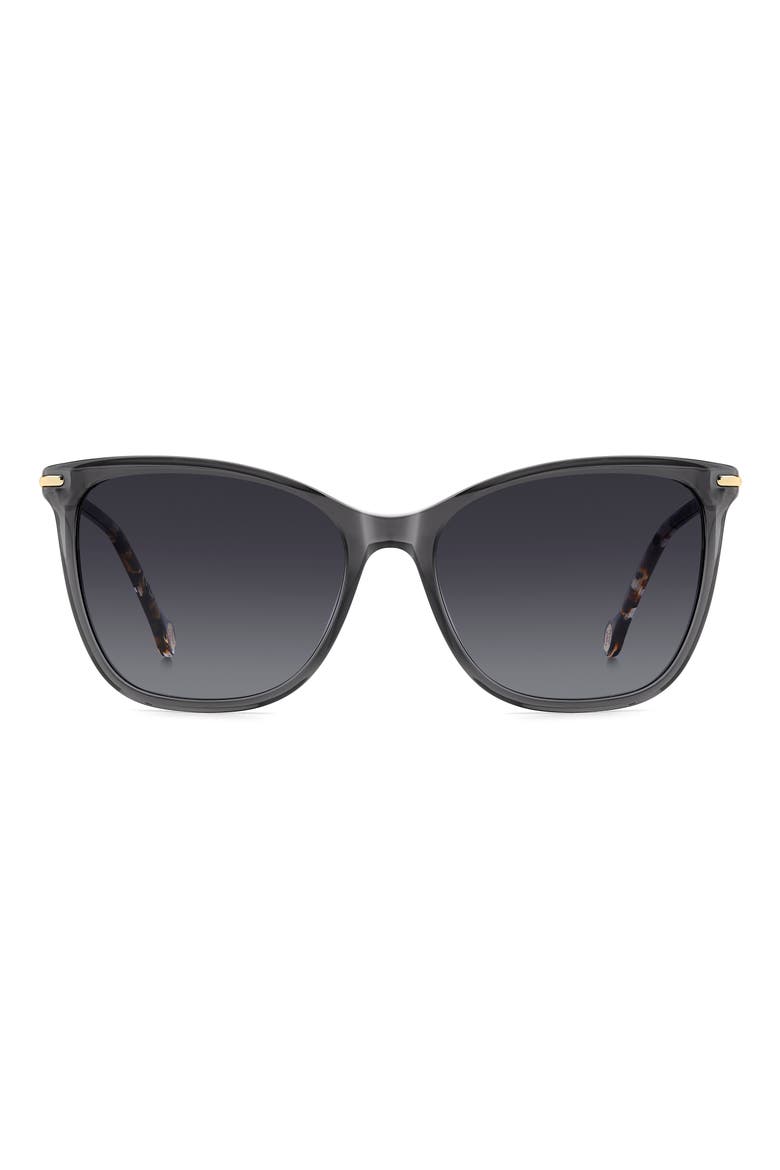 57mm Rectangular Gradient Sunglasses, Main, color, 0KB7-9O