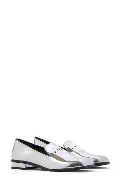 Givenchy Logo Venetian Loafer In White
