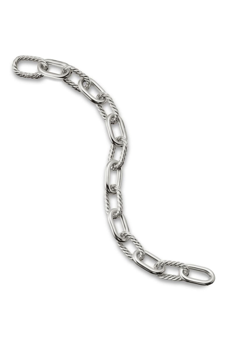 DY Madison Chain in Sterling Silver Bracelet, 11mm, Alternate, color, SILVER