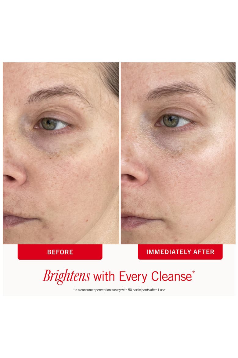 Brighten + Glow Exfoliating Gel Cleanser with AHA + Jojoba Pearls, Alternate, color, NO COLOR