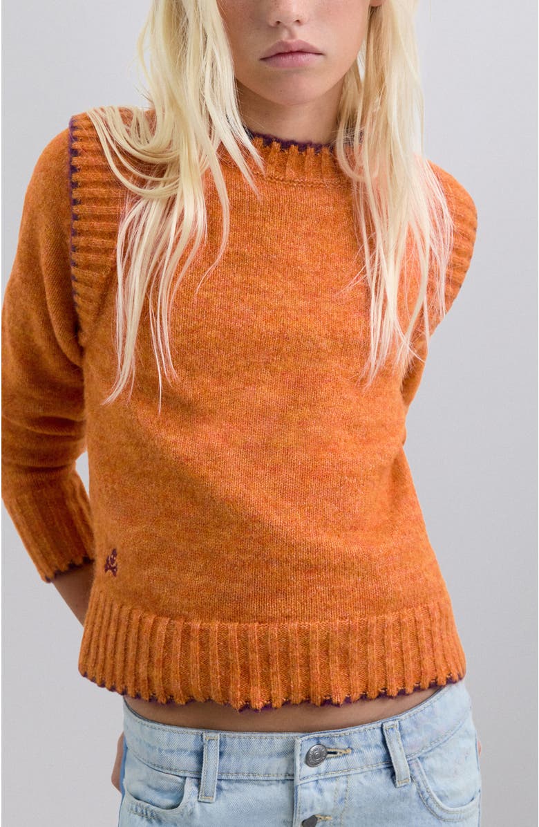 Scalpers Brigitte Tricot Girls, Alternate, color, Orange
