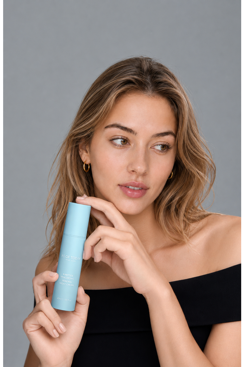 R-Peptide Hyaluronic Acid Renewing Night Cream, Alternate, color, No Color