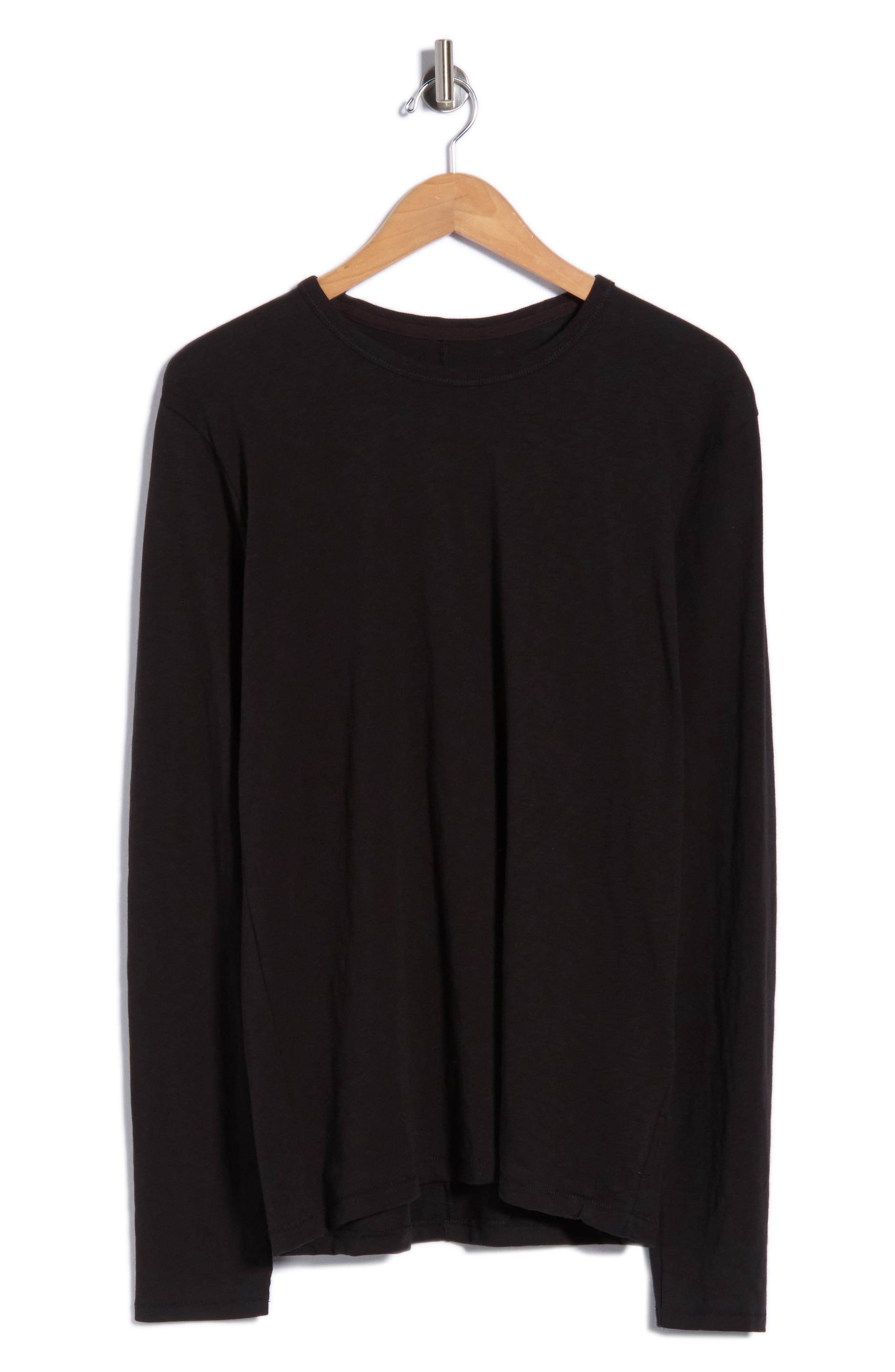 Long Sleeve Slubbed Jersey T-Shirt