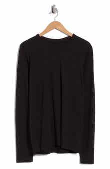 Long Sleeve Slubbed Jersey T-Shirt