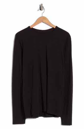 Long Sleeve Slubbed Jersey T-Shirt