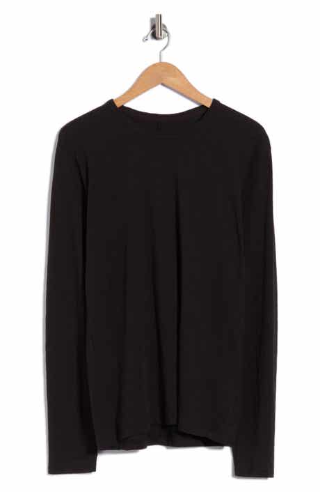Long Sleeve Slubbed Jersey T-Shirt