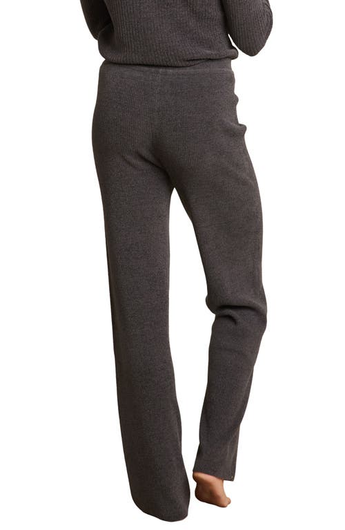 Barefoot Dreams Cozychic® Ultra Lite® Rib Drawstring Pants In Carbon