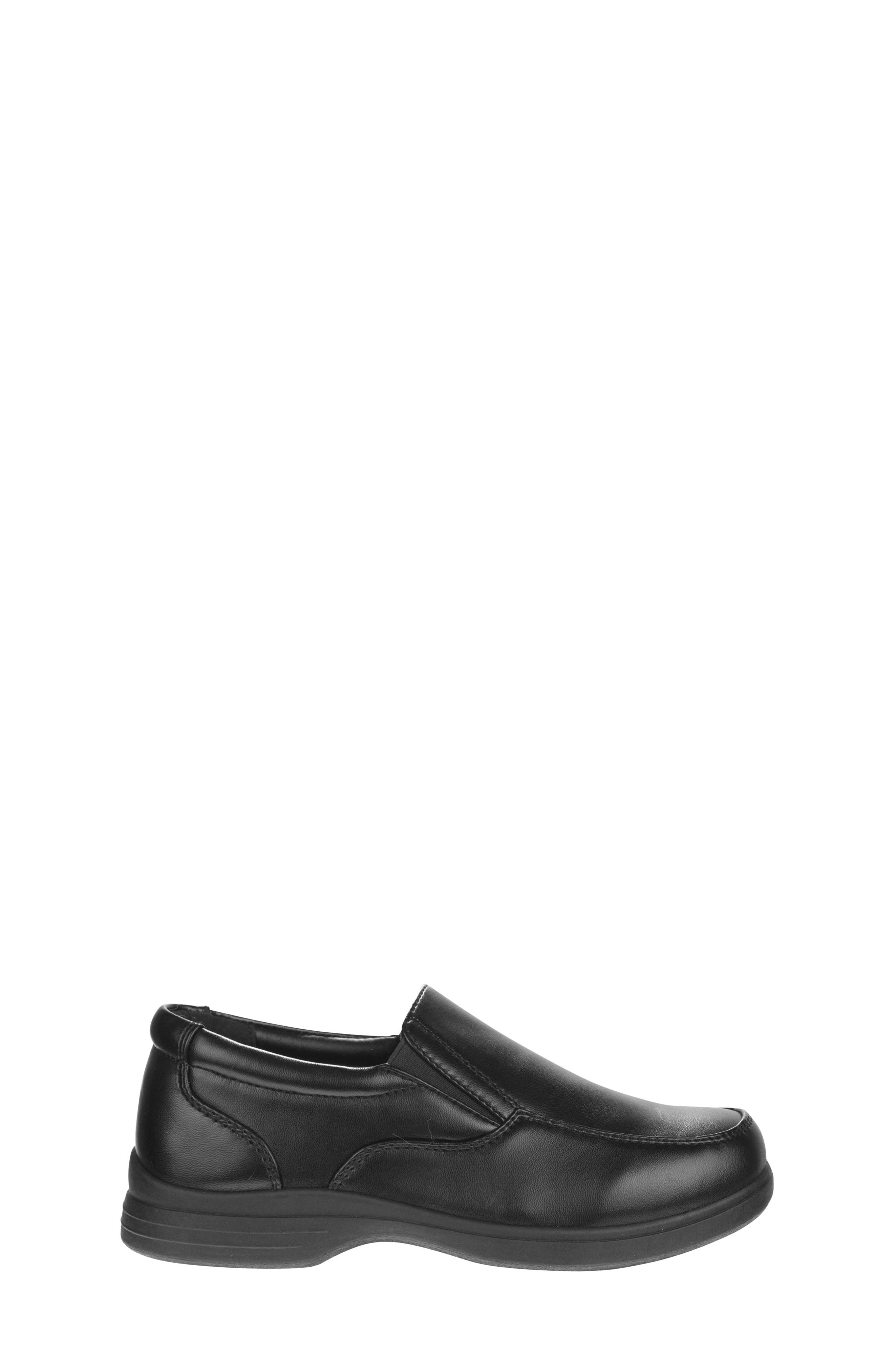 Kids' Uniform Slip-On Shoe, Alternate, color, BLACK