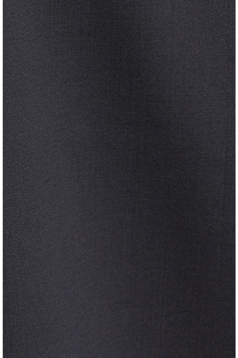 Stretch Wool Blend Tailored Pants, Alternate, color, BLACK