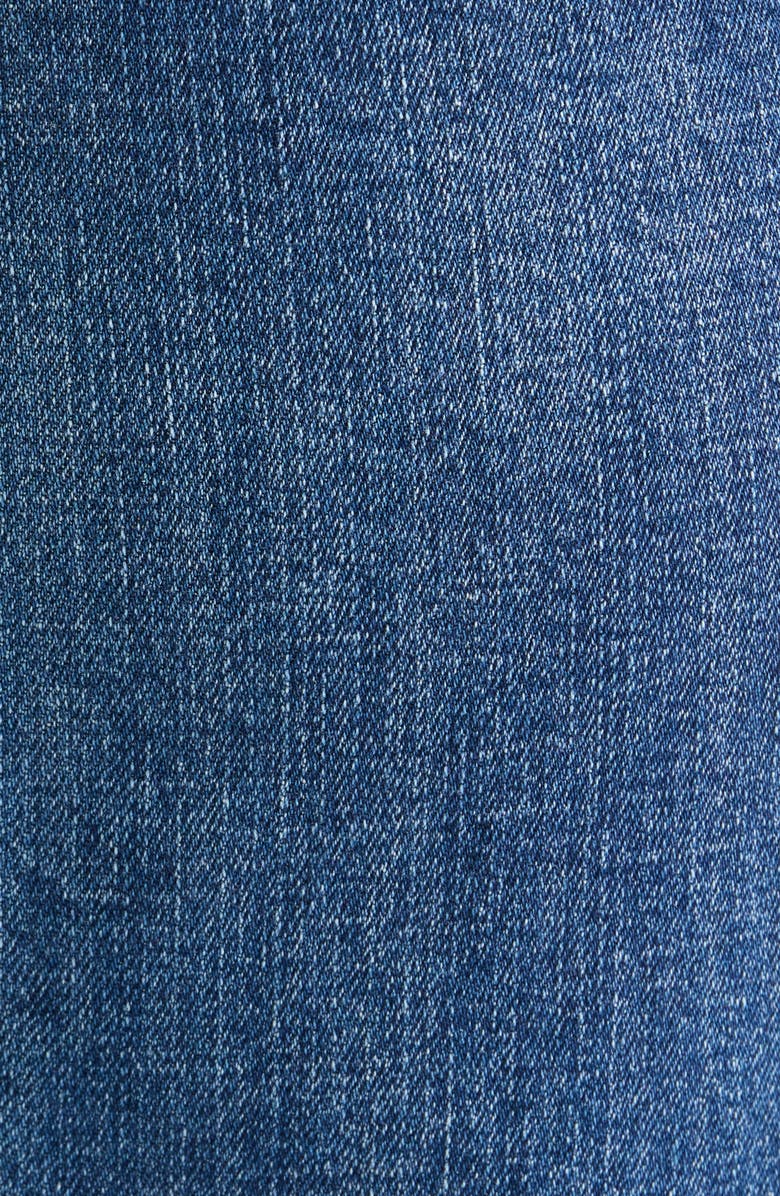 Wit & Wisdom High Waist Barely Barrel Jeans, Alternate, color, Blue