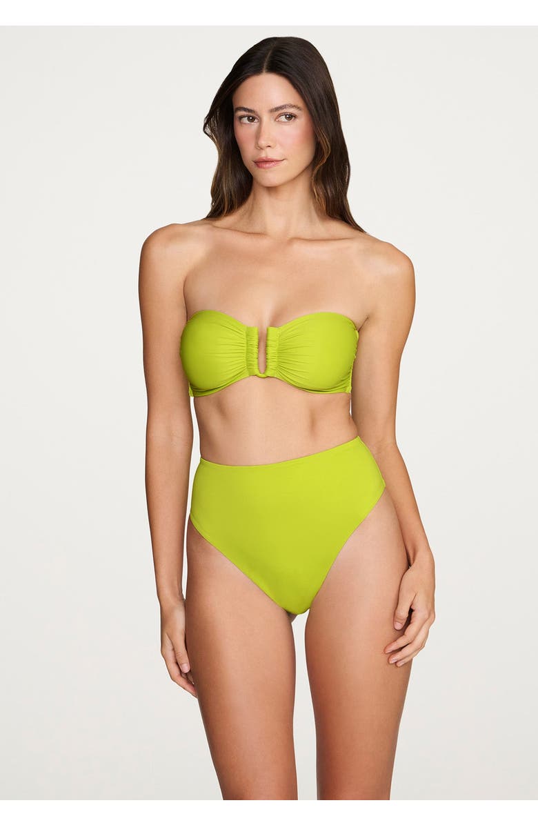 CUUP The Bandeau Swim, Alternate, color, Lime