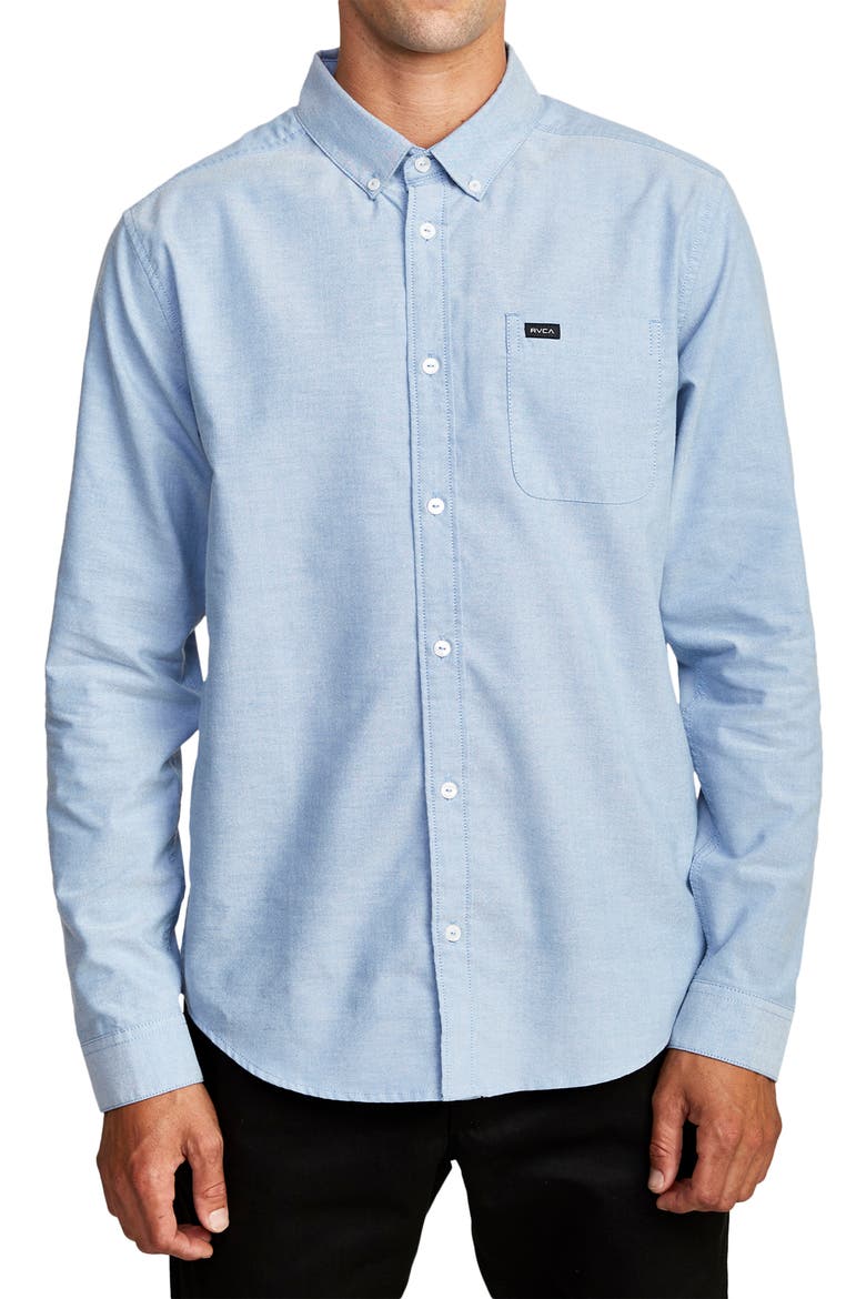That'll Do Button-Down Shirt, Main, color, OXFORD BLUE