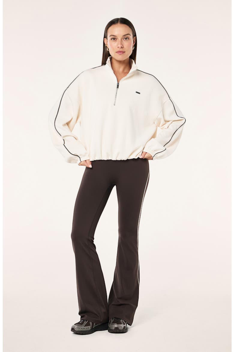 Precision Half Zip Top, Alternate, color, WHISPER WHITE